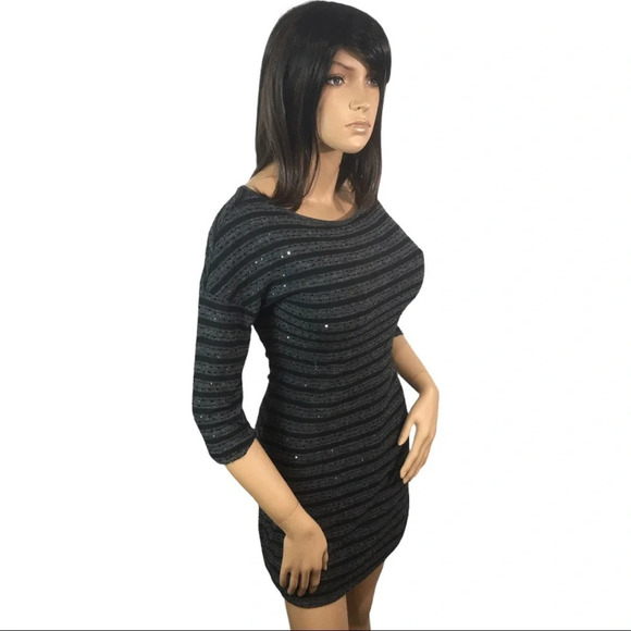 Women’s Express Trendy Sequins Cocktail Dress XS - Picture 3 of 7